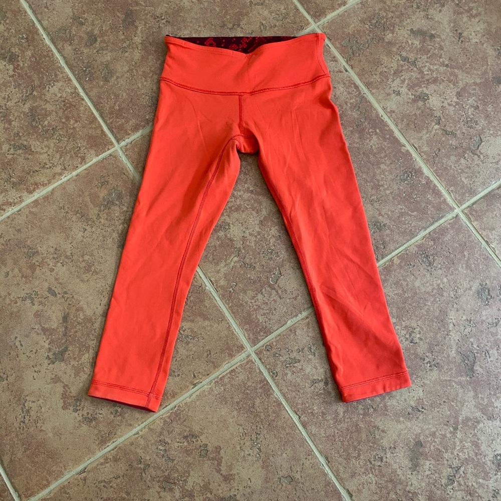 Lululemon Wunder Under Crop Legging
